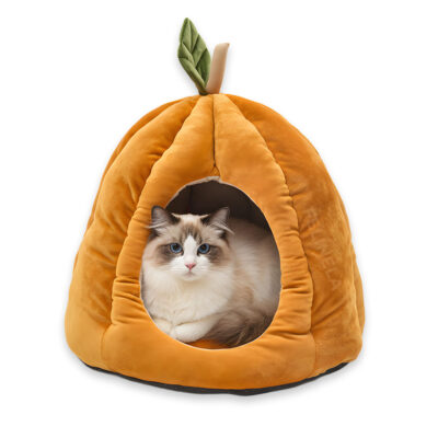 Къщичка тиква за котка PumpkinHouse