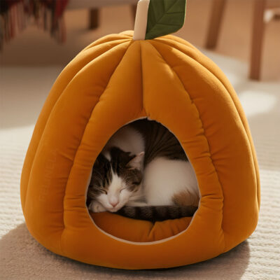 Къщичка тиква за котка PumpkinHouse