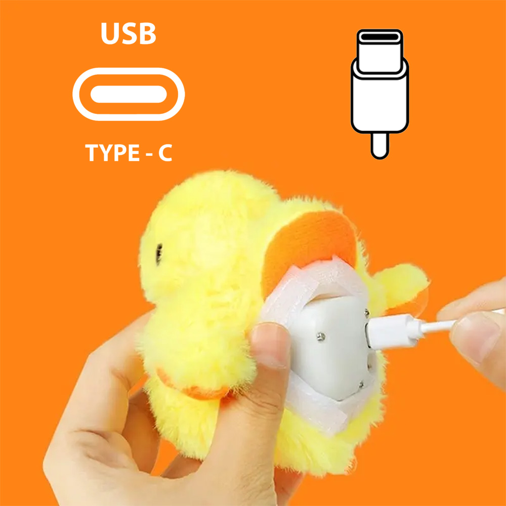 Зареждаща се играчка за котка с USB-C