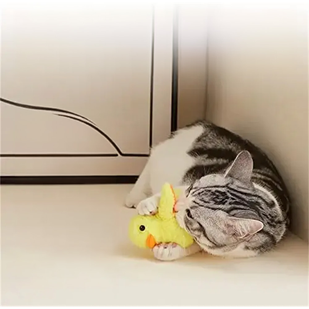 Интерактивно патенце за котка за домашна игра