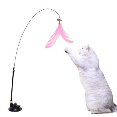 Въдица за котка с вендуза