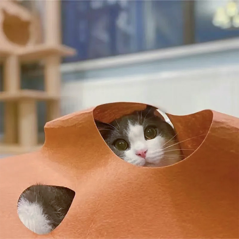 Място за криене и почивка за котка