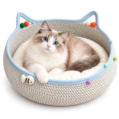 Плетено легло за котка InstinctNest