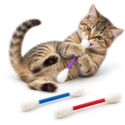 Клечки за уши XXL за игра с котка 3 броя
